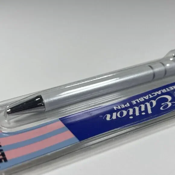 PAPER MATE Limited Edition Ball Pen Pearlescent White Japan Made 1980's Rare NEW - Picture 6 of 9
